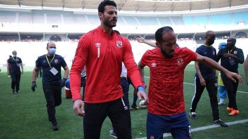 من خروج لاعبو الأهلي