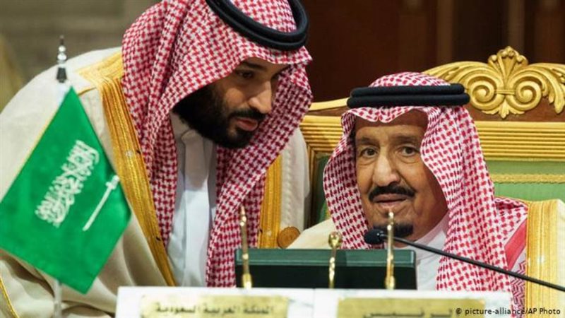 العاهل السعودي ومحمد