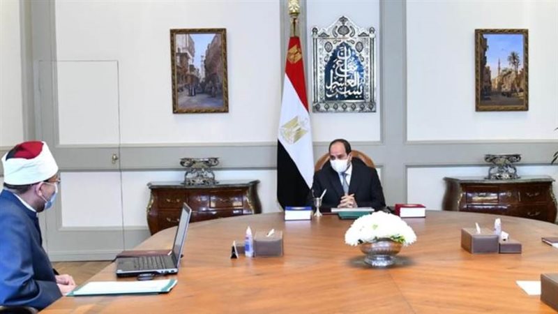 من اجتماع الرئيس