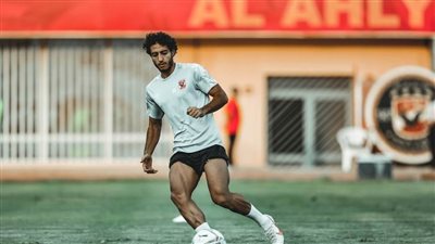 محمد هاني يظهر في مران الأهلي الجماعي قبل مواجهة المقاولون