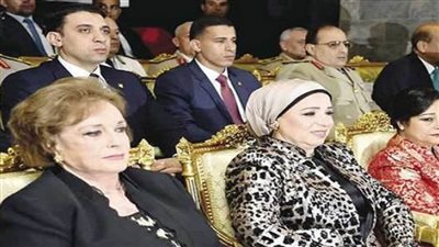 السيدة انتصار السيسي تنعي جيهان السادات