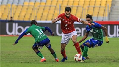 التعادل الإيجابي (1_1) يحسم الشوط الاول من مواجهة الأهلي والمقاصة