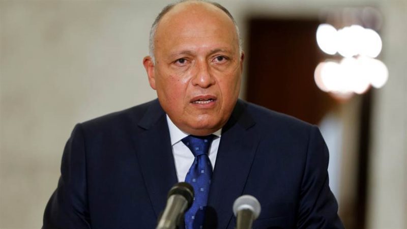 وزير الخارجيه سامح