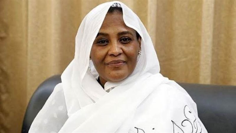 وزيرة خارجية السودان