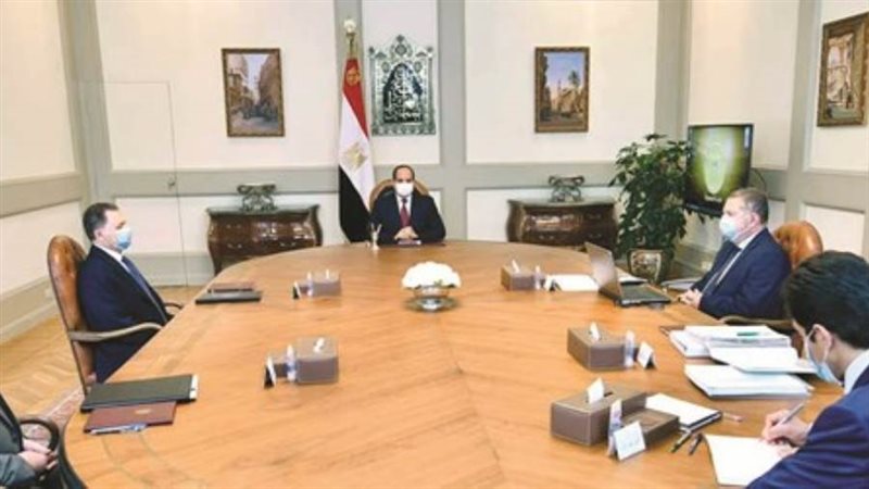 من اجتماع الرئيس