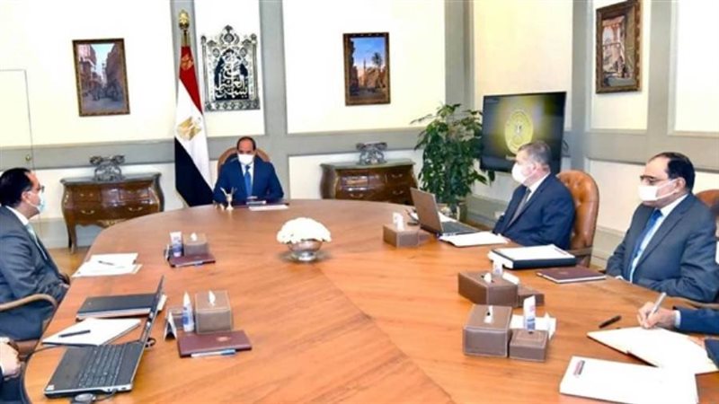 الرئيس السيسي خلال