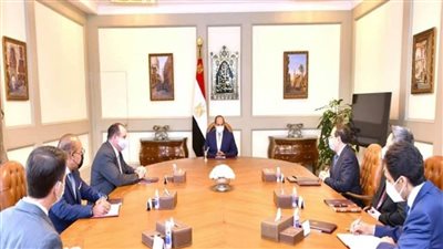 الرئيس السيسي يستقبل رئيس مجلس إدارة شركة أباتشي الأمريكية 