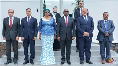 وزير الرى يفتتح مركز التنبؤ بالأمطار والتغيرات المناخية بالعاصمة الكونغولية – كينشاسا