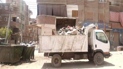 بالصور | محافظة الجيزة: وضع صناديق قمامة أمام محلات الجزارة وتفريغها يوميًا