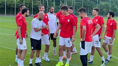 بالصور.. المنتخب الأولمبي يستأنف تدريباته استعدادًا للأرجنتين 