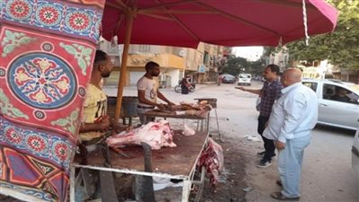 بالصور | محافظ الجيزة يعلن ذبح 2799 أضحية للمواطنين بالمجازر 