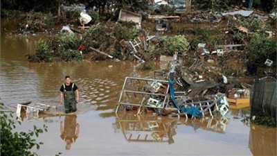 ارتفاع حصيلة ضحايا الفيضانات في الصين إلى 58 شخصا 