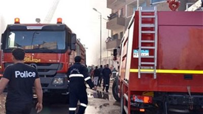 تفاصيل نشوب حريق في كنيسة العذراء مريم بعزبة النخل والسيطرة عليه