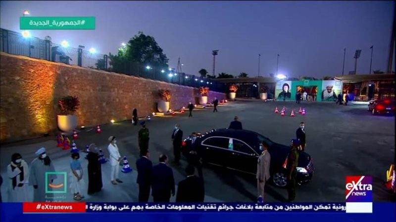 وصول الرئيس السيسي