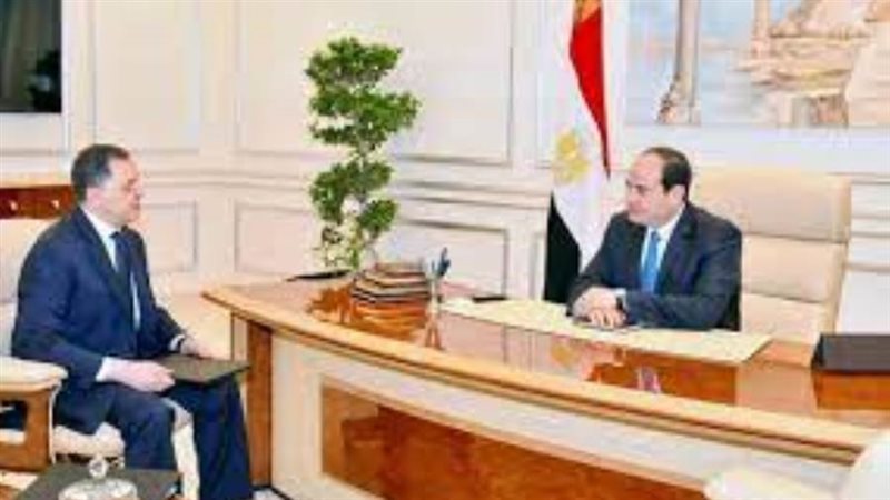 الرئيس السيسي ووزير
