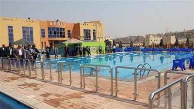 بالصور | وزير الرياضة يتفقد نادي الجمارك بالتجمع