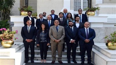 بالصور | رئيس الوزراء يلتقي الرئيس التنفيذي لـ