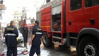 السيطرة على حريق في سوق الخضار بالعتبة 