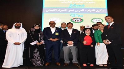 بالصور | وزير الرياضة يشهد احتفال الشباب العربي باليوم العالمي للشباب