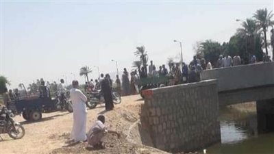 مصرع عامل وابنه غرقًا فى ترعة بقنا