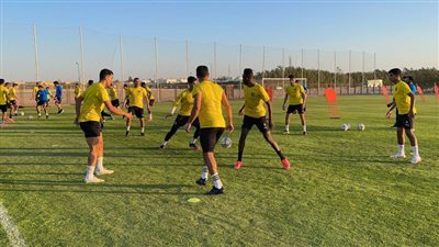 بيراميدز يختتم تدريباته قبل مواجهة الجونة