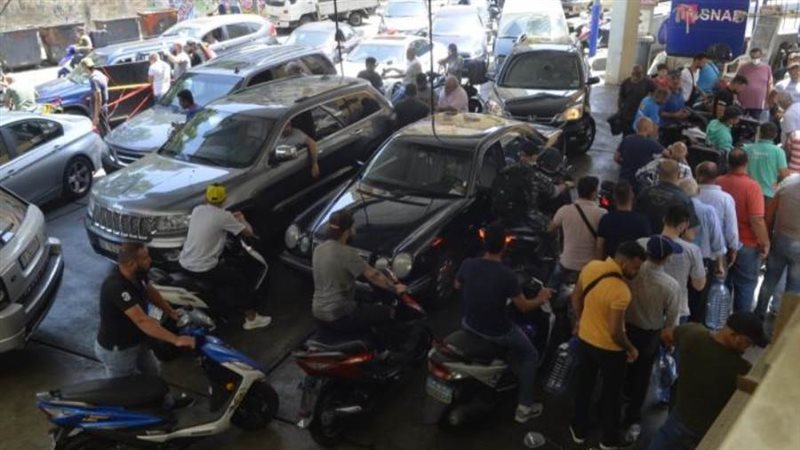 مشكلة الوقود في لبنان