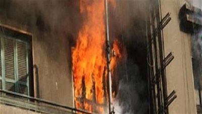 حريق هائل بشقة سكنية في مسطرد