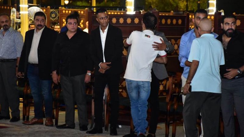 محمد رمضان من عزاء