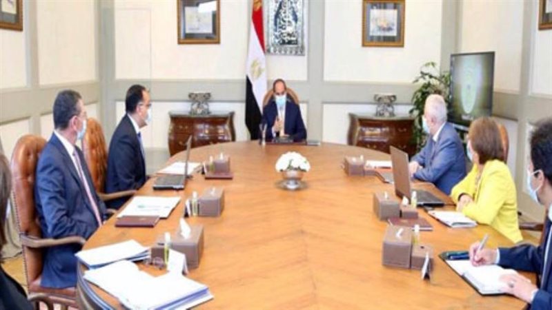 الرئيس السيسي وعدد