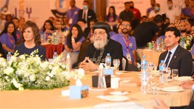 وزيرة الهجرة تشارك في ختام فعاليات ملتقى لوجوس الأول لشباب الكنيسة القبطية الأرثوذكسية