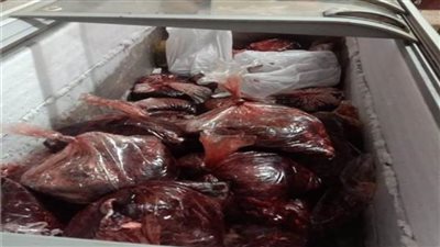 الزراعة: ضبط 126 طنا من اللحوم والدواجن والأسماك غير صالحة للاستهلاك الآدمي