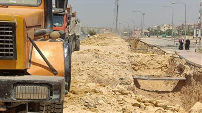 بالصور | وزير الإسكان: تطوير منظومة الصرف بالعبور لمجابهة الأمطار والسيول