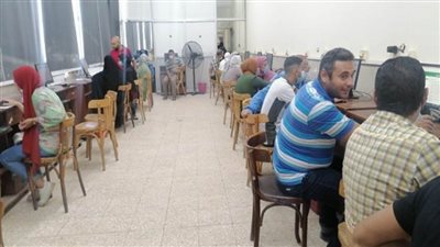  3798 طالب توافدوا على  معامل التنسيق الإلكتروني بجامعة عين شمس 