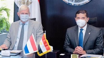 بالصور | رئيس هيئة الاستثمار يلتقي السفير الهولندي بمصر لمناقشة سبل زيادة التعاون الاستثماري