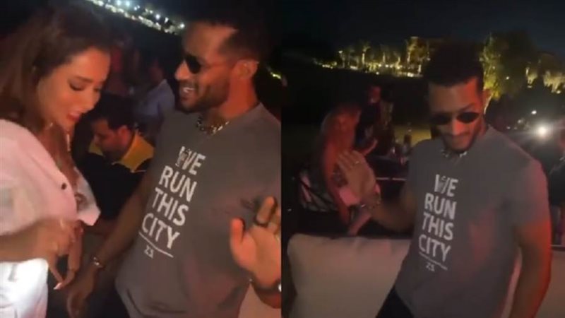 بلقيس ومحمد رمضان