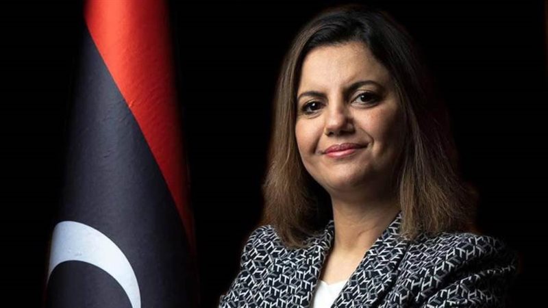 نجلاء المنقوش وزيرة