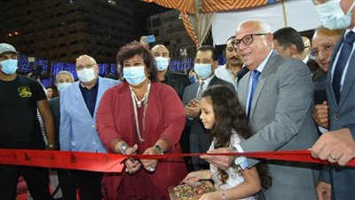 تحت رعاية رئيس الجمهورية وضمن احتفالات بورسعيد عاصمة الثقافة المصرية وزيرة الثقافة ومحافظ بورسعيد يفتتحان معرض الكتاب الرابع الدولي ببورسعيد