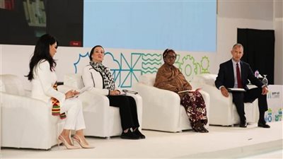 وزيرة البيئة: تشارك فى الحلقة النقاشية 