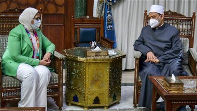 بالصور | وزيرة الصحة: توفير اللقاحات للطلاب والعاملين المصريين والوافدين بالجامعات الأزهرية