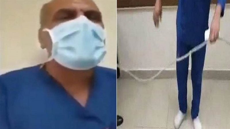 صورة من الفيديو المذكور