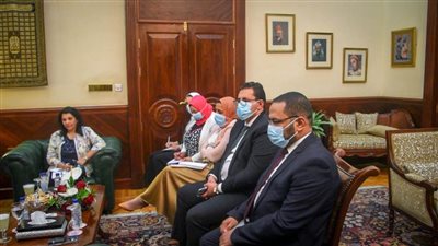 وزيرة الصحة تستقبل المنسق المقيم للأمم المتحدة بمصر لبحث سبل التعاون في القطاع الصحي