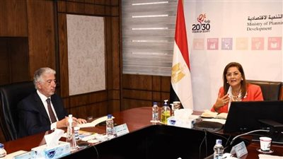 بالصور | وزيرة التخطيط والرئيس التنفيذي للمؤسسة الدولية الإسلامية يبحثان سبل التعاون