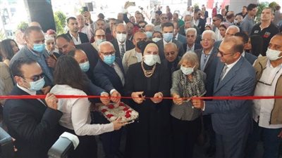 وزير التجارة والصناعة والمالية ومحافظ بورسعيد يفتتحون معرض صنع في بورسعيد بمشاركة (٢٦شركة)