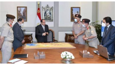 الرئيس السيسي يوجه بتوفير خدمات عالية المستوى في مدينة السيارات العالمية