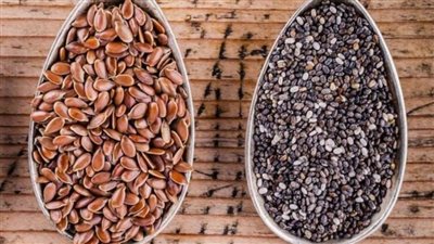فوائد  بذور الكتان و بذور الشيا في منع تصلب الشرايين 