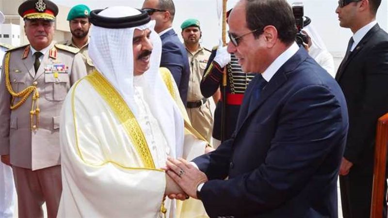 الرئيس السيسي وملك