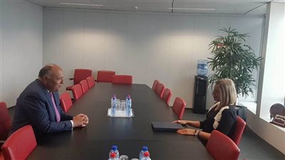 تفاصيل مباحثات وزير الخارجية ونائب رئيس المفوضية الأوروبية