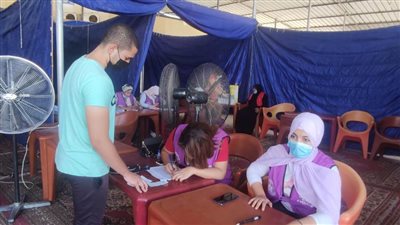 تطعيم( ١٠ألاف )مواطن بمراكز التطعيم الجديدة ببورسعيد