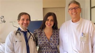 ياسمين عبد العزيز فى أحدث ظهور بعد تعافيها: الحمد لله الذي شفانا