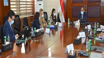 بالصور | شعراوي يبحث مع وفد البنك الدولي تنفيذ مشروع إدارة تحسين جودة الهواء بالقاهرة الكبرى